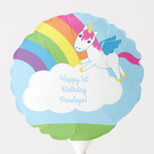 Unicorn Birthday Party Balloon