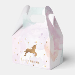 Unicorn  Birthday Party Favor Boxes