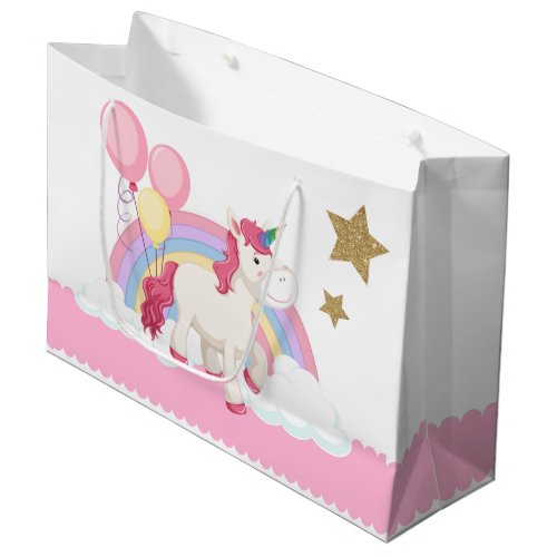Unicorn Birthday Party    Large Gift Bag