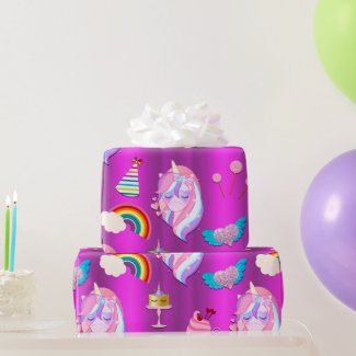 Unicorn Birthday Party on Pink