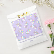 Unicorn Birthday Party Purple