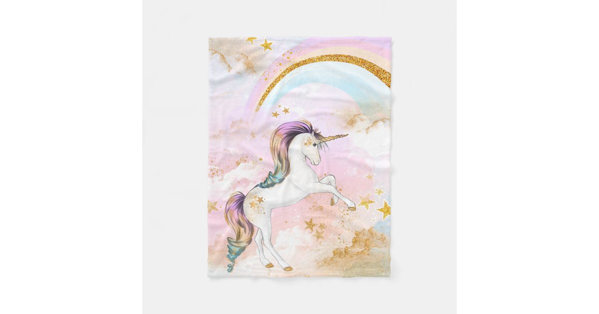 Unicorn Blanket | Zazzle.com