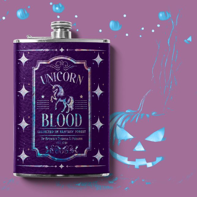 Unicorn Blood Purple Iridescent  Flask (Creator Uploaded)