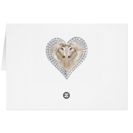 Unicorn Blue Lace Table Place Card (Back Horizontal)