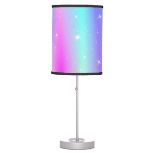 Unicorn Blue Purple Pink  Table Lamp