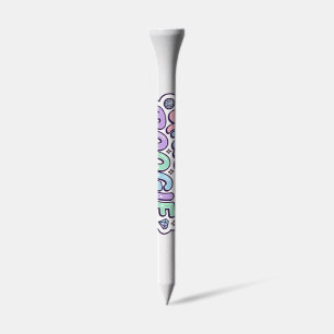 Unicorn Boogie Night Bold Typography Graphic Tee D Golf Tees
