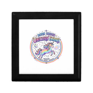 Unicorn Born Under Unicorn Stars Funny Print on De Gift Box