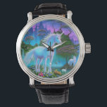 Unicorn Bridge Watch<br><div class="desc">You're wandering around in a magical world of dragons and unicorns, and suddenly you need to know the time. This watch would be ideal</div>