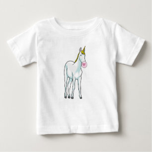 Unicorn Bubble gum Baby T-Shirt