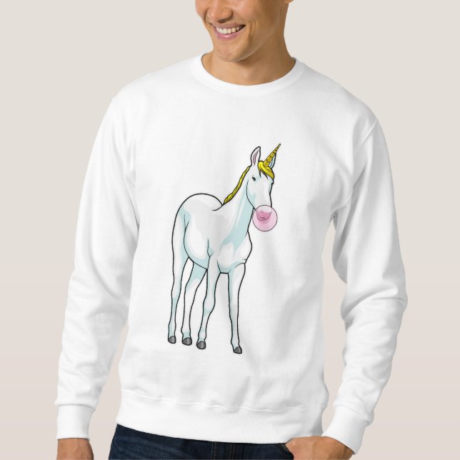 Unicorn Bubble gum Sweatshirt (Front)