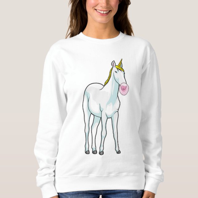 Unicorn Bubble gum Sweatshirt (Front)