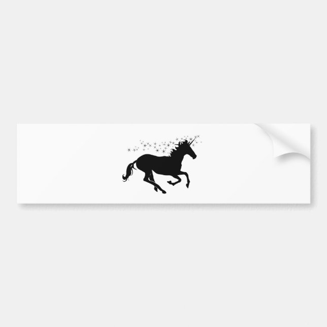 Unicorn Bumper Sticker (Front)