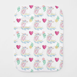 Unicorn Burp Cloth