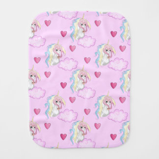 Unicorn Burp Cloth