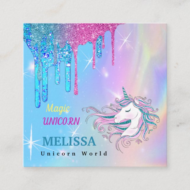 Unicorn Business Card (Front)