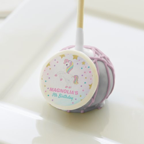 Unicorn Cake Pops Magical Unicorn Party Favor