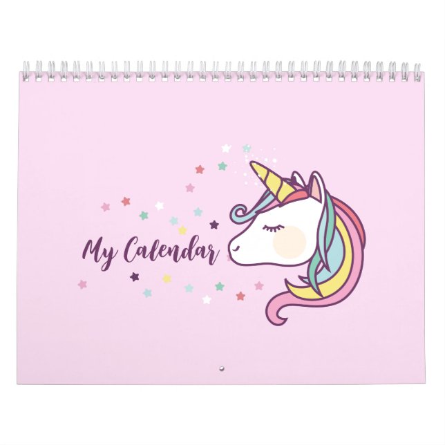 Unicorn Calendar (Cover)