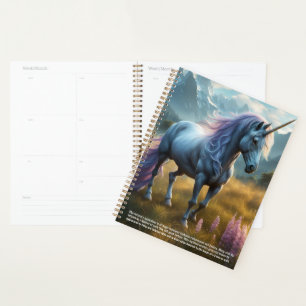 Unicorn Calendar Planner