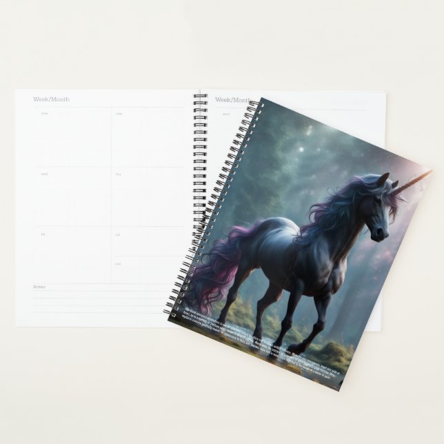 Unicorn Calendar Planner (Display)