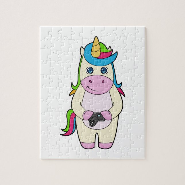 Unicorn Camera Jigsaw Puzzle (Vertical)