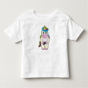 Unicorn Camera Toddler T-shirt