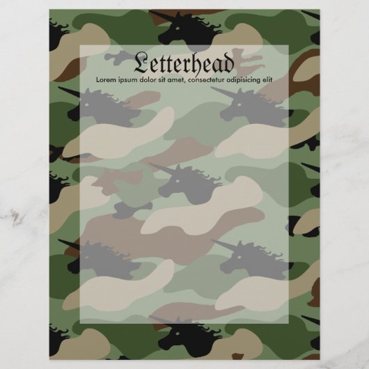 Unicorn Camouflage (Front)