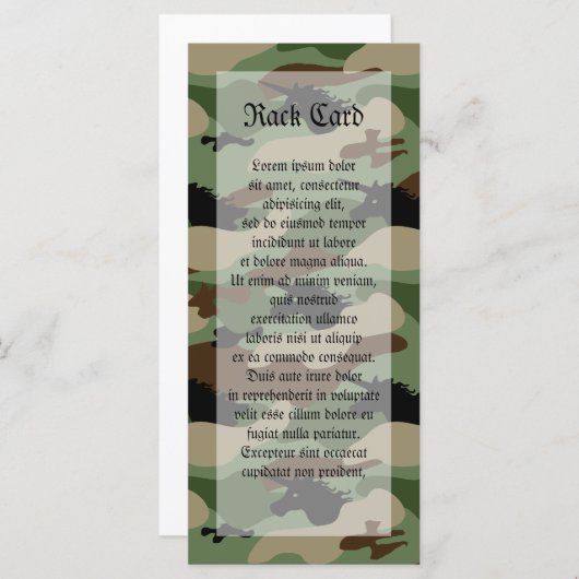 Unicorn Camouflage (Front/Back)