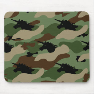 Unicorn Camouflage Mouse Pad