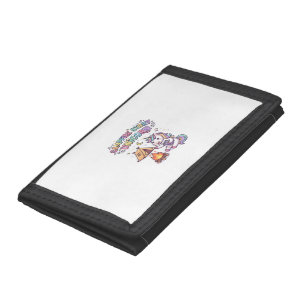 Unicorn Campfire Story Unicorn Charming POD Artwor Trifold Wallet
