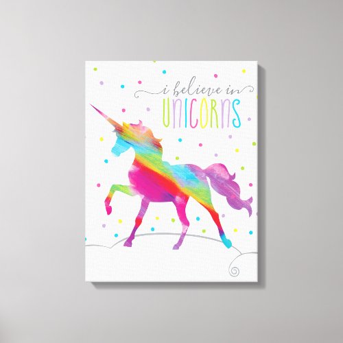 Unicorn Canvas Print