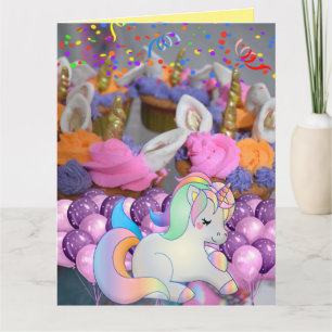 Unicorn card