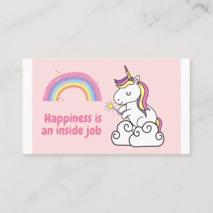 Unicorn card
