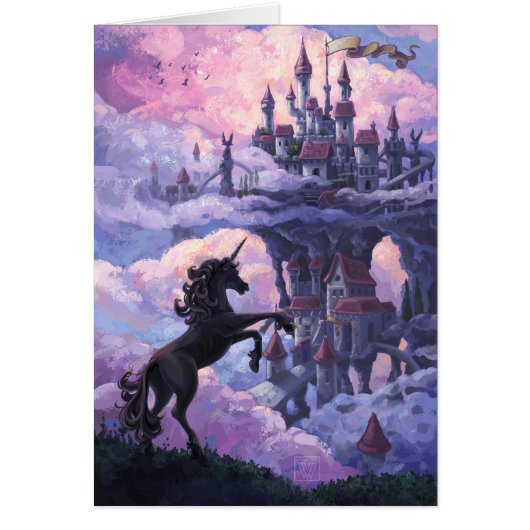 Unicorn Castle Cards (Front)