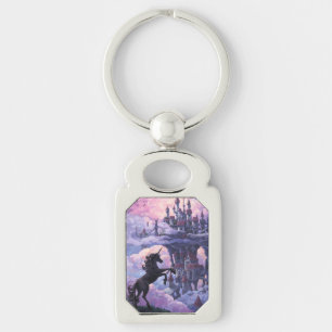 Unicorn Castle Keychain