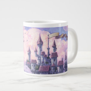 Unicorn Castle Large Coffee Mug