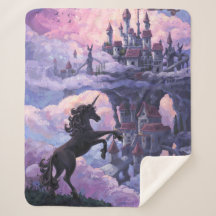 Unicorn Castle paintd art