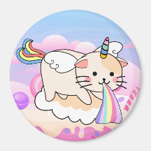 Unicorn Cat Magnet