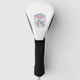Unicorn Celestial Cutie Club Retro Style Product G Golf Head Cover