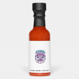 Unicorn Cheer Unicorn Spirit Colorful POD Artwork_ Hot Sauces