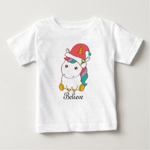 Unicorn Christmas Shirt for kids, toddlers