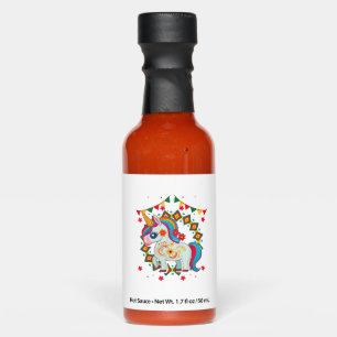 Unicorn Cinco De Mayo Party Cute Mexican Fiesta T- Hot Sauces
