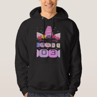 Unicorn Class Of 2035 Grow with Me First Day of Ki Hoodie