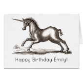 Unicorn Classic Running Magic Woodland Creature (Front Horizontal)