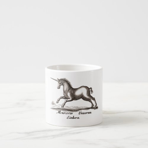 Unicorn Classic Running Magic Woodland Creature Espresso Cup