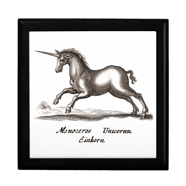 Unicorn Classic Running Magic Woodland Creature Gift Box (Front)