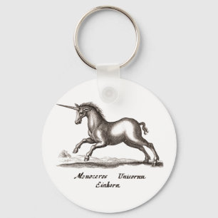 Unicorn Classic Running Magic Woodland Creature Keychain