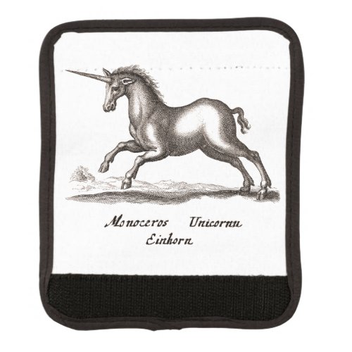 Unicorn Classic Running Magic Woodland Creature Luggage Handle Wrap