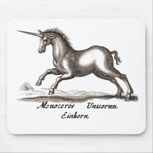 Unicorn Classic Running Magic Woodland Creature Mouse Pad