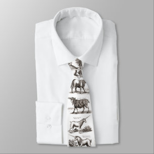 Unicorn Classic Running Magic Woodland Creature Neck Tie
