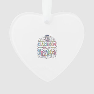 Unicorn Classroom Full of Sparkles Original Merch  Ornament